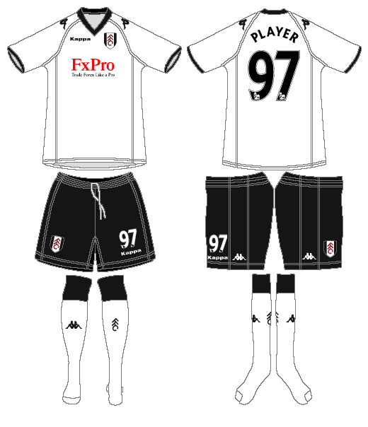 fulham 2010 shirt